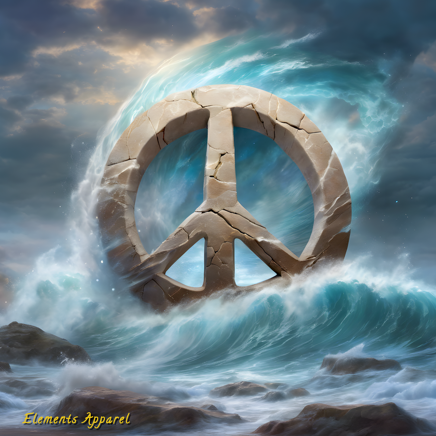 Tidal Wave Peace Sign